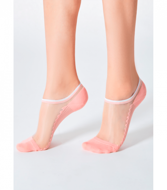 Жіночі шкарпетки з бавовни і мононитки WS1 CRISTAL  029 Фото