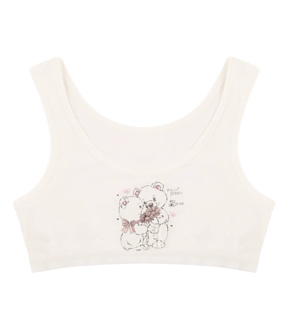 Топ для дівчинки з принтом Teddy Bear 4571PB20 Фото