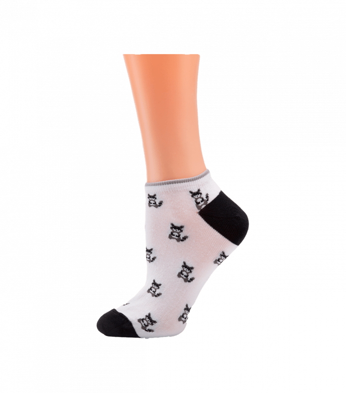 Женские носочки c рисунком WSS-001