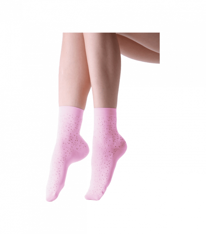 Літні легкі жіночі шкарпетки з просвітнім малюнком TR-06 Фото