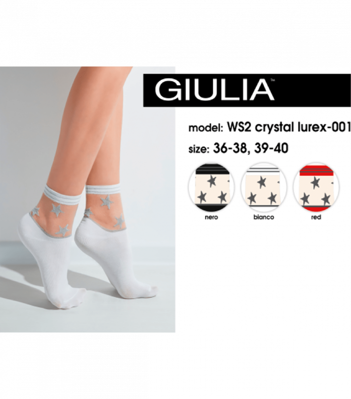 Жіночі шкарпетки WS2 CRISTAL LUREX 001
