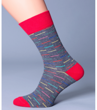 Шкарпетки з малюнком бавовняні MSl-015