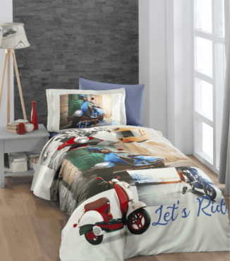 Комплект постільної білизни 3D Digital Satin Duvet Cover Set First Choice 3DS-103 JONAS