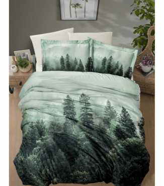 Комплект постельного белья 3D Digital Satin Duvet Cover Set First Choice 3DS-157 FOREST