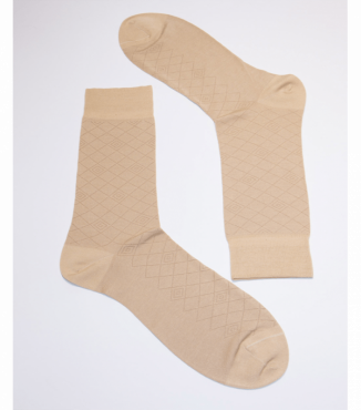 Чоловічі шкарпетки із геометричним орнаментом ELEGANT 203