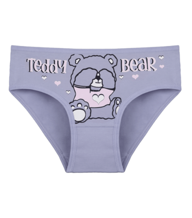 Трусы слипы для девочки с принтом Teddy BEAR 4171PB113