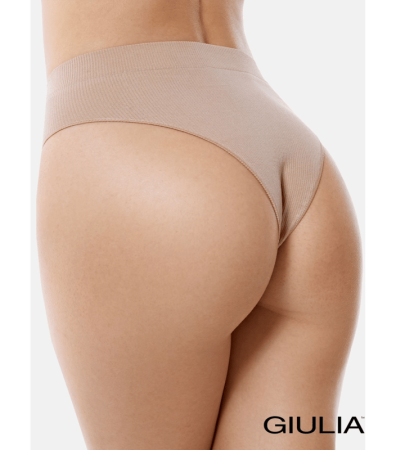 Бесшовные женские трусики в рубчик BRASILIAN BRIEFS RIB - GIULIA BRASILIAN BRIEFS RIB