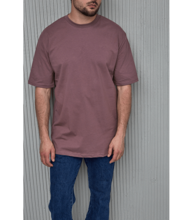 Чоловіча однотонна Oversize футболка 40312.90