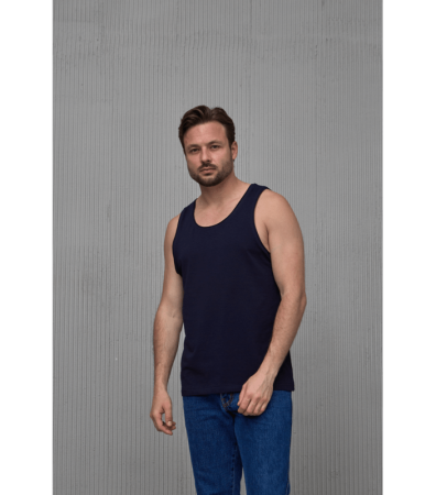 Чоловіча однотонна майка 40498.26