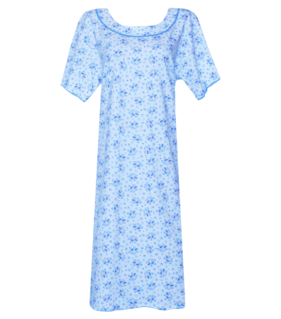 Ночная рубашка с рисунком и коротким рукавом WS149-SS24