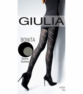 Теплі колготки з кольоровим геометричним малюнк BONITA 150 (1) BONITA 150 (1)