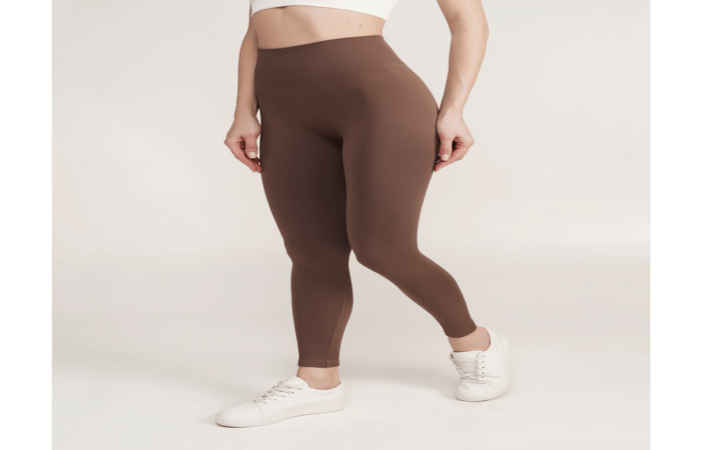 Спортивные бесшовные леггинсы RIB 02 LEGGINGS RIB 02