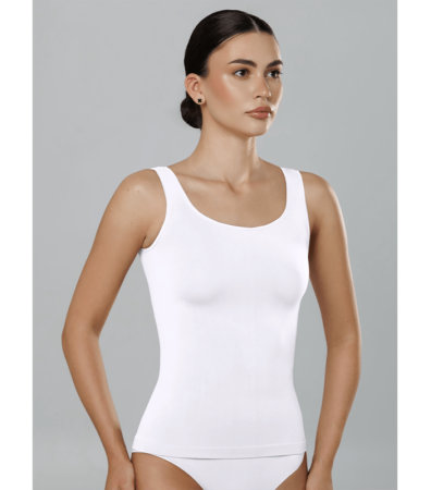 Майка з широкими бретелями із мікрофібри TANK SHINE EDGE