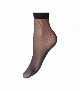 Ажурні чорні дитячі шкарпетки LRN 01 calzino