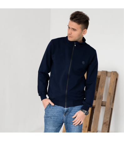 Чоловіча кофта без капюшона великих розмірів 18150.26