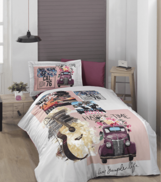 Комплект постельного белья 3D Digital Satin Duvet Cover Set First Choice 3DS-118 HARLEY