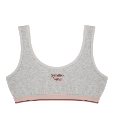 Подростковый топ с надписью Sweet Lady на широких бретельках 6071PB30