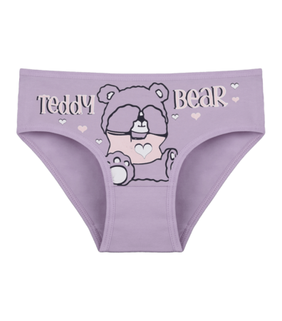 Трусы слипы для девочки с принтом Teddy BEAR 4171PB113