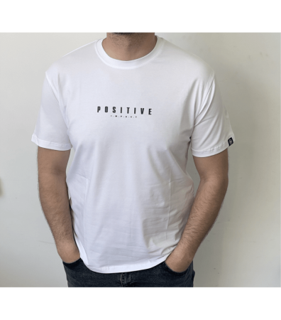 Мужская футболка с надписью POSITIVE 40633.3