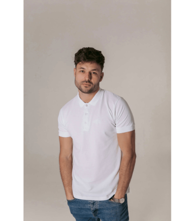 Класична чоловіча поло з відкладним комірцем 19556.3