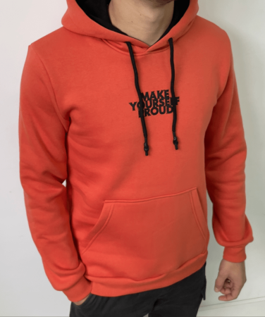 Теплое мужское худи MAKE 30167.14