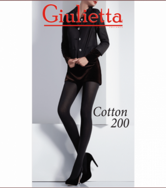 Теплые колготки COTTON 200 (Giulietta)