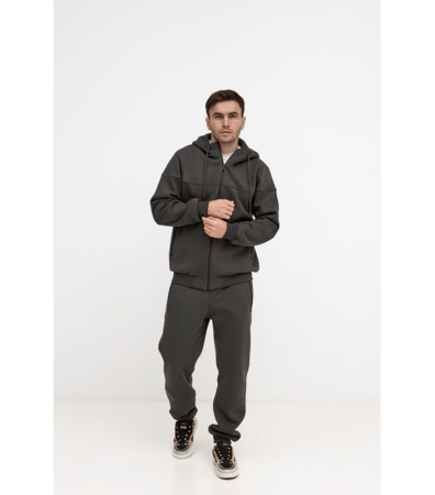 Теплый спортивный костюм больших размеров 30806