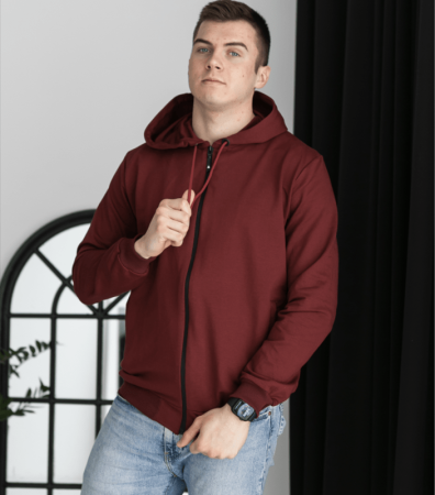 Кофта  SIZE+ на молнии 18154.7