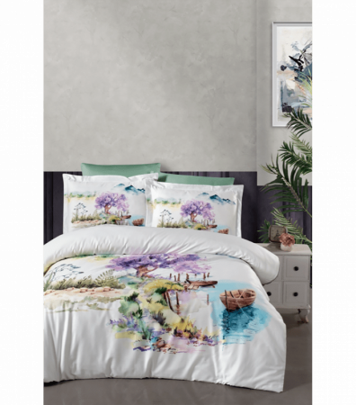 Комплект постельного белья 3D Digital Satin Duvet Cover Set First Choice 3DS-176 Rashan