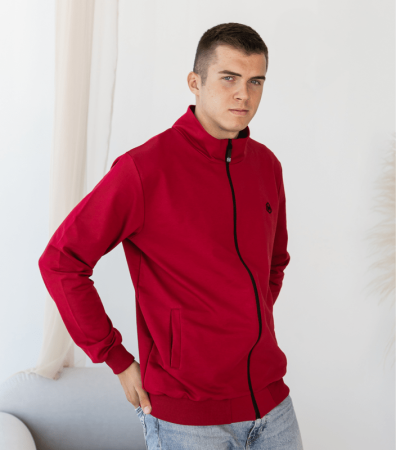 Мужская кофта без капюшона больших размеров 18150.6