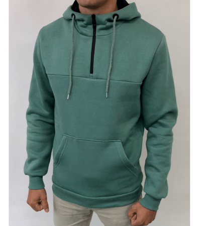 Теплое худи с короткой молнией 30462.37