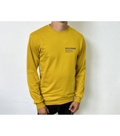 Чоловічий світшот з надписом MOVE 17611.8
