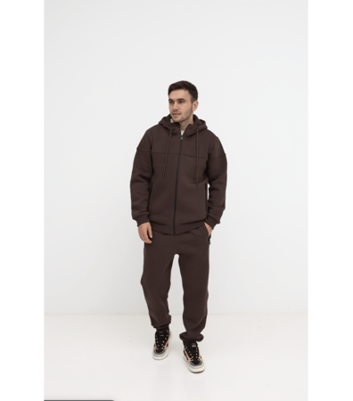 Теплый спортивный костюм больших размеров 30806