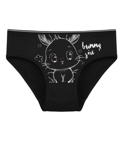 Трусы слипы для девочки с принтом bunny 4171PB112