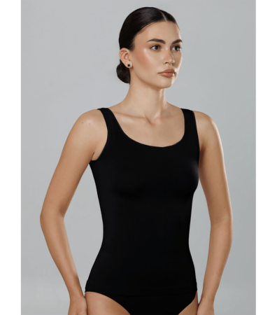 Майка з широкими бретелями із мікрофібри TANK SHINE EDGE