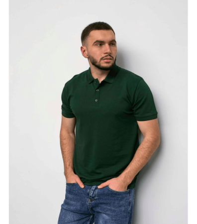 Класична чоловіча поло з відкладним комірцем 19556.11
