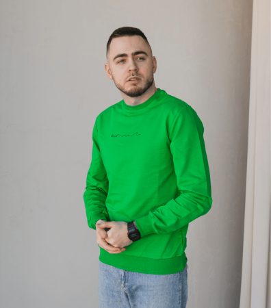 Мужской свитшот с надписью 17541.10