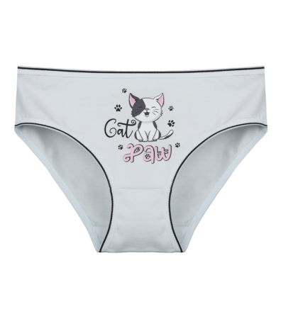 Труси сліпи для дівчинки з принтом Cat Paw 415035