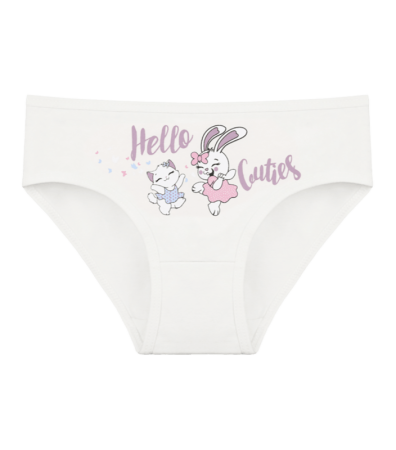 Труси сліпи для дівчинки з принтом Hello Cuties 4171PB94