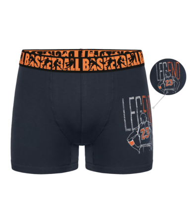 Підліткові труси боксери з принтом BASKETBALL 8371PB28