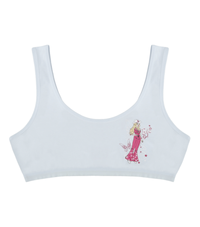 Подростковый топ с надписью Babe Girl на широких бретельках 6071PB15