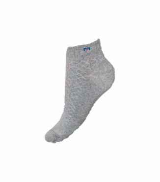 Укорочені чоловічі шкарпетки на м'якій гумці L-118 (крапки)
