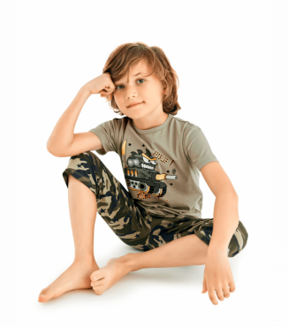 Піжама футболка і капрі для хлопчика 11556